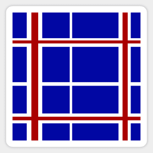 Complex squares Sticker